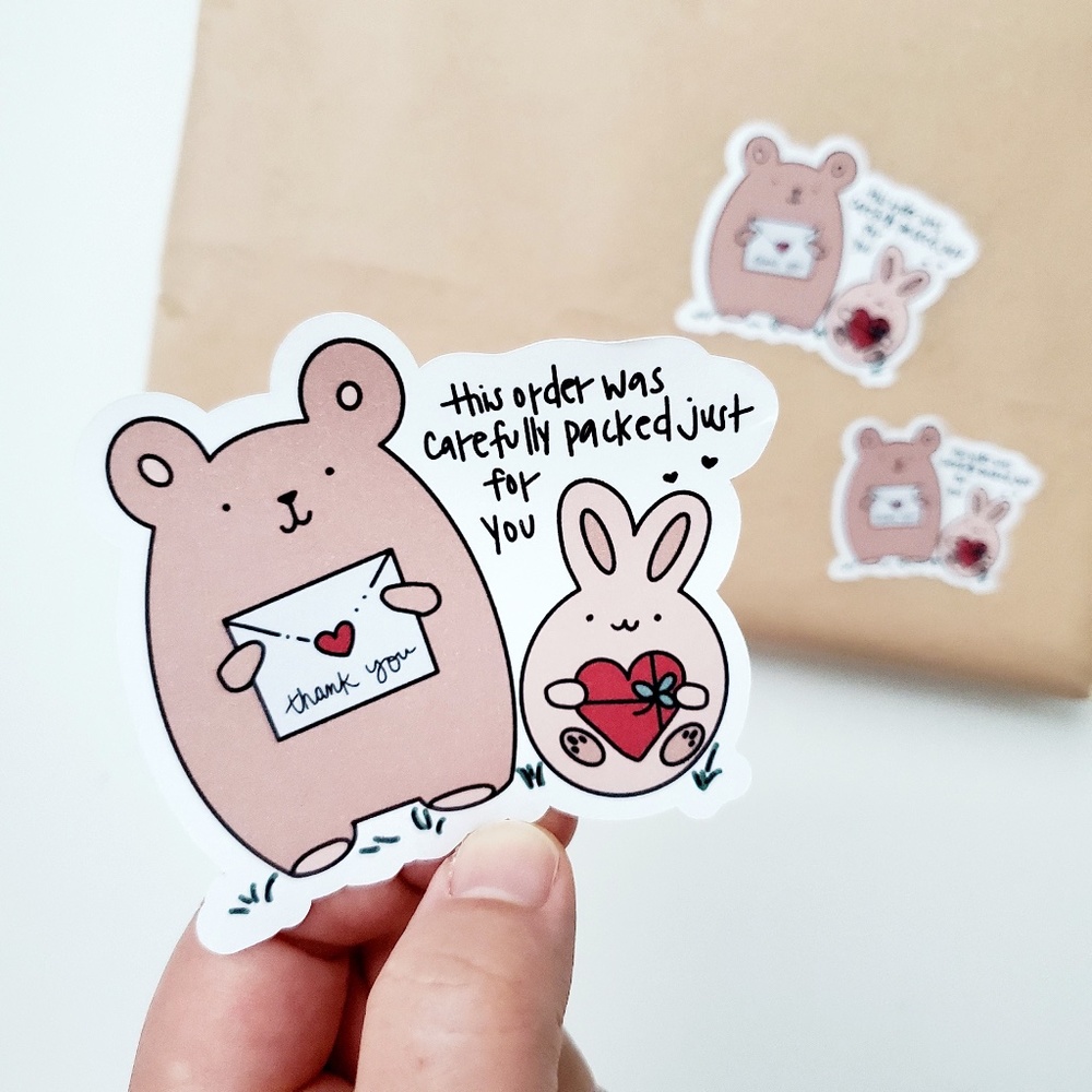 LB077 STICKERS Custom Poshmark Stickers Personalizable Shipping Supplies
